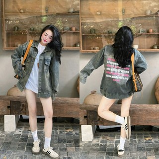 áo khoác bò nữ,áo khoác jean nữ,bò wang đính đá 3 màu xịn sò hot trend sành điệu cá tính cute RD141