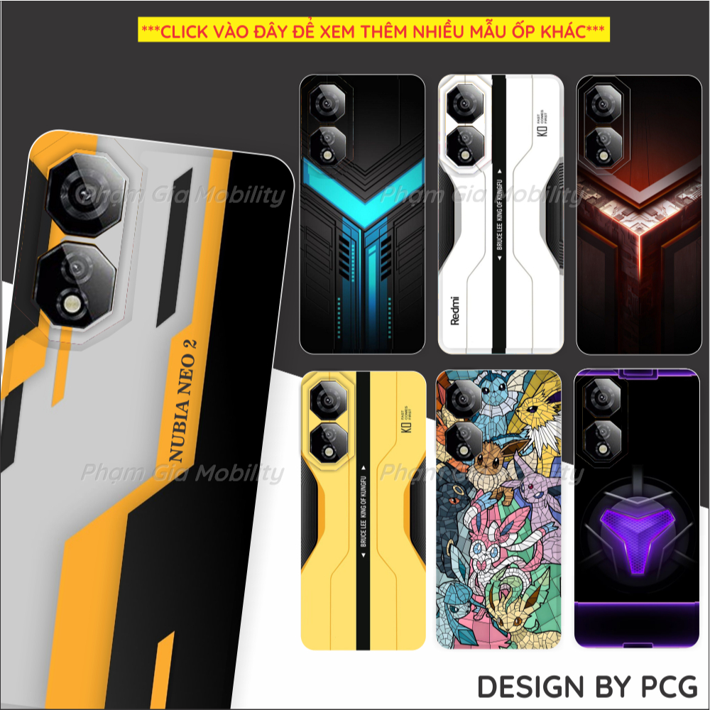 Ốp lưng dành cho ZTE Nubia Neo 2 5G Neo2/ Neo3 3 GT dẻo in hình công nghệ, gaming, nhiều mẫu thiết k