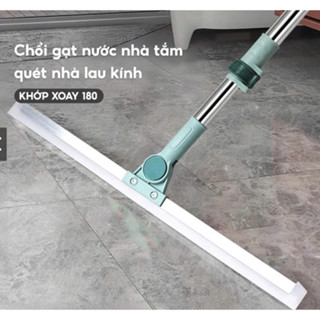  Chổi gạt nước sàn nhà tắm nhà vệ sinh Chổi quét nhà đầu silicon dẻo lau kính góc tường 