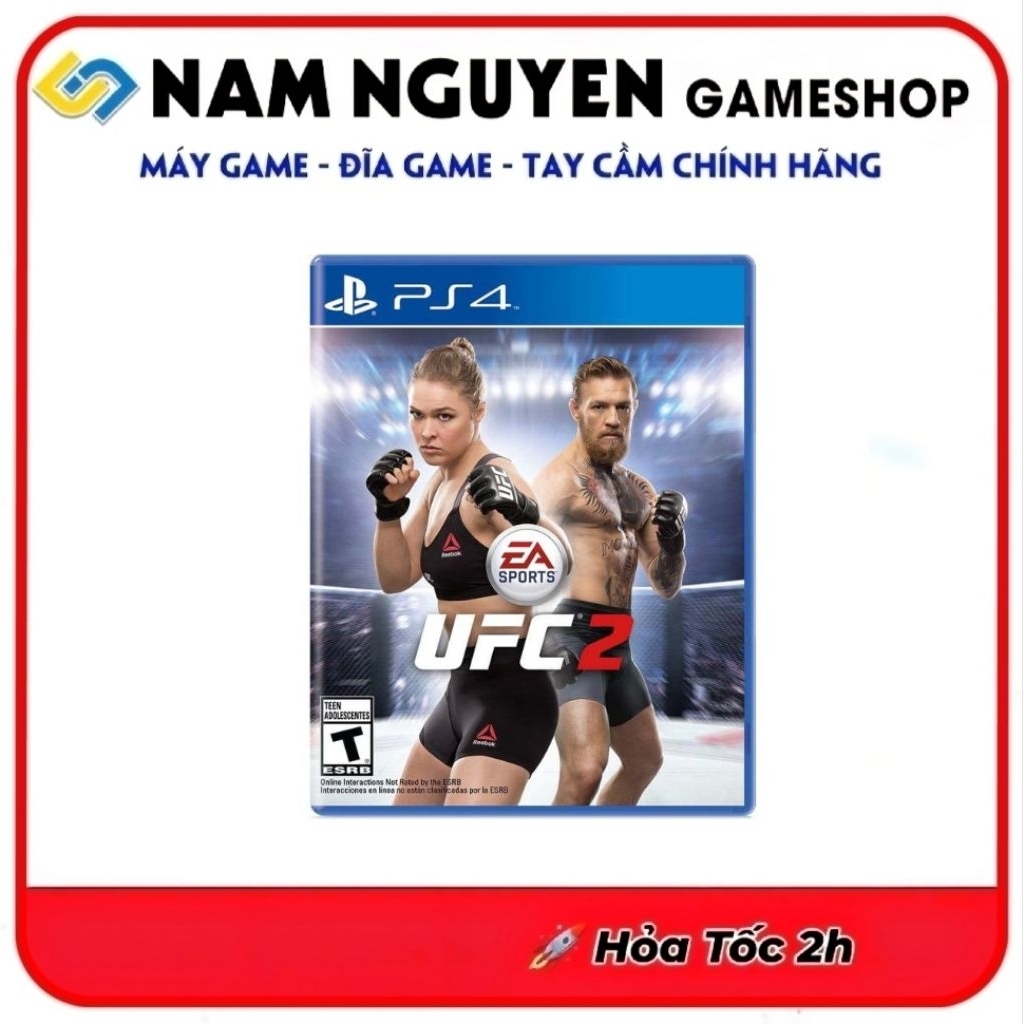 Đĩa Game PS4 | UFC 2 UFC2 (Boxing 1-2 Players)