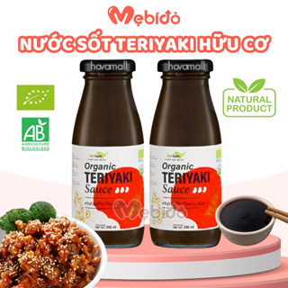 Nước Sốt Teriyaki hữu cơ Lum Lum 200ml Làm Cốt Lết Lươn Tẩm Bột Ếch Xào Sốt Teriyaki Shop Mẹ Bí Đỏ