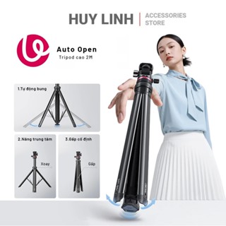 Chân máy tripod tự động bung Ulanzi MT80 / MT 41 Mẫu mới nhất năm 2025 - Tặng kèm nút chụp hình bluetooth