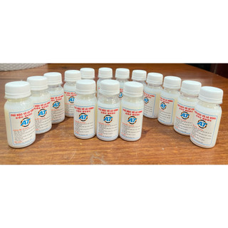 Set 10 lá dát vàng lá dát bạc trang trí slime và resin