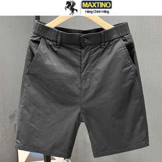  Quần Short Kaki Nam MAXTINO DESIGN Cao Cấp Cạp Chun Co Giãn Phong Cách Thể Thao Quần Sọt Nam Kaki 