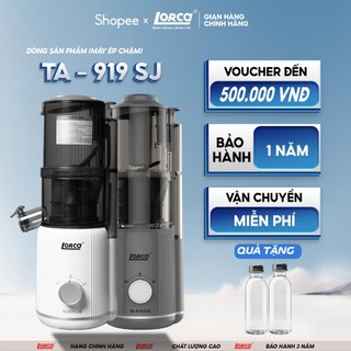  Máy Ép Chậm Lorca TA 919 SJ Làm Nước Ép Kem Hoa Quả Dung Tích 0,6L Ép Trái Cây Nguyên Quả Kiệt Bã 