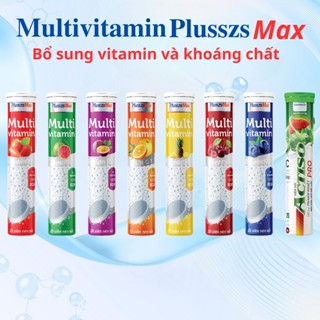  Hộp 20 viên c sủi Multivitamin Plus các vị bổ sung vitamin C 