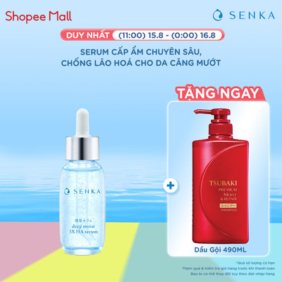 [LS] Serum dưỡng ẩm và chống lão hóa SENKA DEEP MOIST 3X HA SERUM 30ML