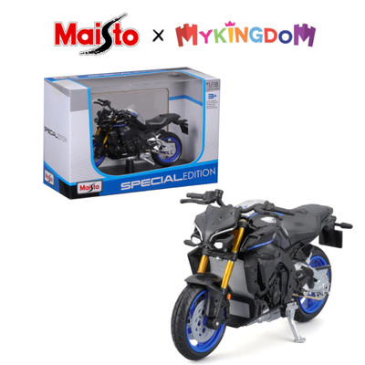 Đồ Chơi Xe Mô Hình Mô Tô Tỉ Lệ 1:18 Yamaha MT-10 Sp 2023 Có Kệ Đứng MAISTO 23090/MT39300