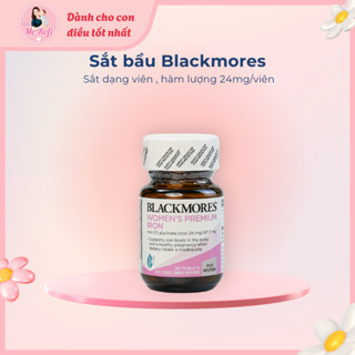 Viên Uống Bổ Sung Sắt Cho Bà Bầu Blackmores Pregnancy Iron 30 viên - Mẹ Rofi