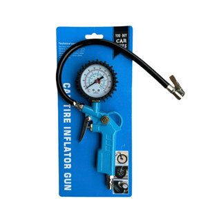 [GIÁ TỐT] Bơm đồng hồ ô tô - xe máy -kiêm đồng hồ đo áp suất lốp