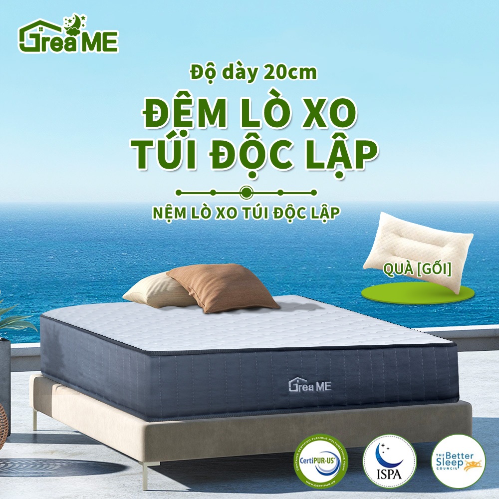 【COD】Đệm Foam KADE22cm Đệm Foam Cao Su Extra Home Goods KADE Spring Mattress Home