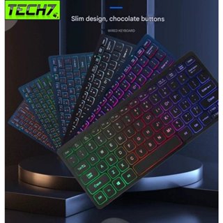  Bàn Phím có dây K1 mini nhỏ gọn có đèn led cho máy tính  Laptop 