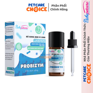  PROBIZYM Men Vi Sinh Cho Chó Mèo Giúp Hỗ Trợ Tiêu Hóa Ngăn Ngừa Viêm Ruột Tiêu Chảy - Chai 10ml 