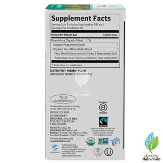 Trà Bạc Hà Hữu Cơ Yogi Organic Peppermint