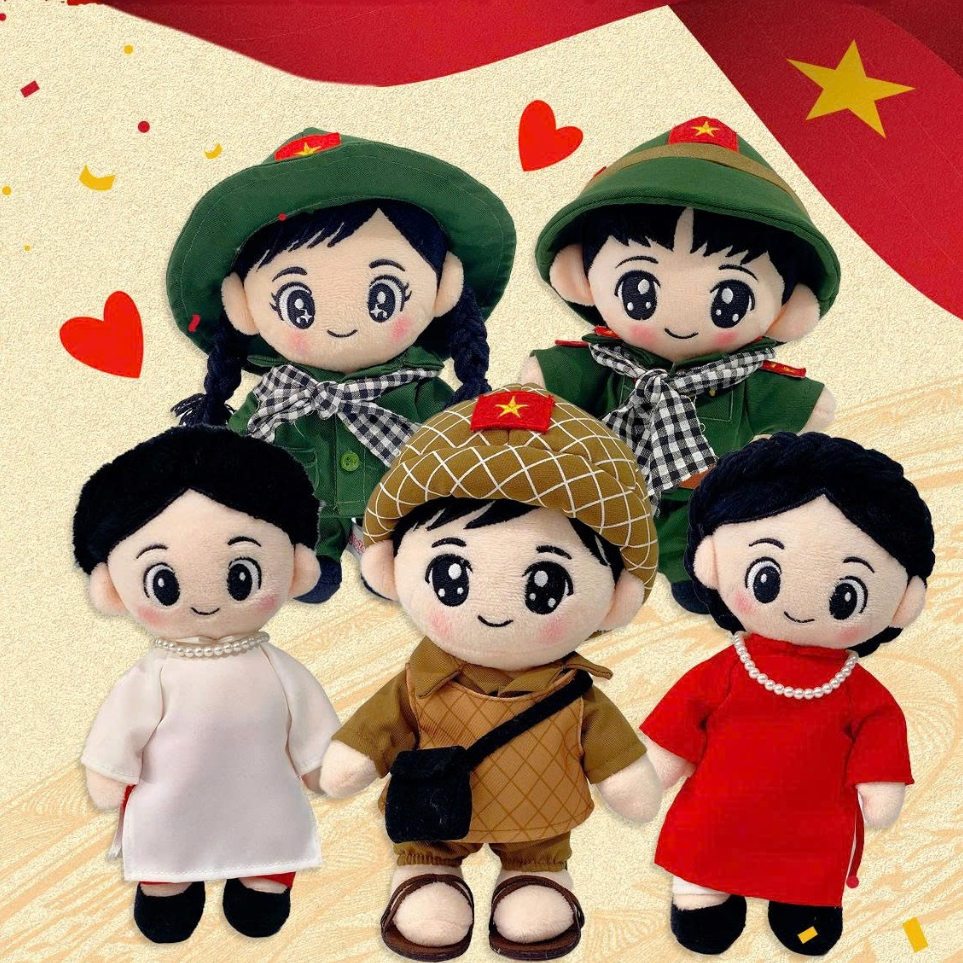 Gấu Bông A80 - 80 Năm Dấu Ấn Độc Lập