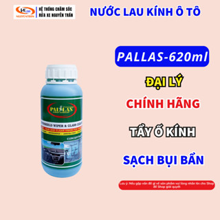  Nước Lau Kính Ô Tô 620ml Pallas Chăm Sóc Xe Hơi Tiện Dụng Tẩy Ố Kính & Sạch Bụi Bẩn Công Nghệ Hàn Quốc 