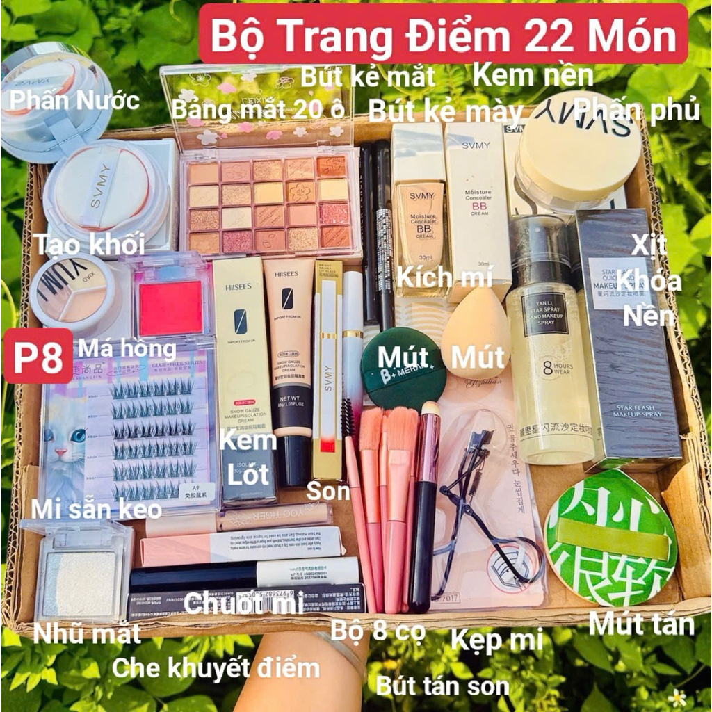  Bộ Trang Điểm Đầy Đủ Make Up  Trang điểm đi tiệc trang điểm cá nhân 