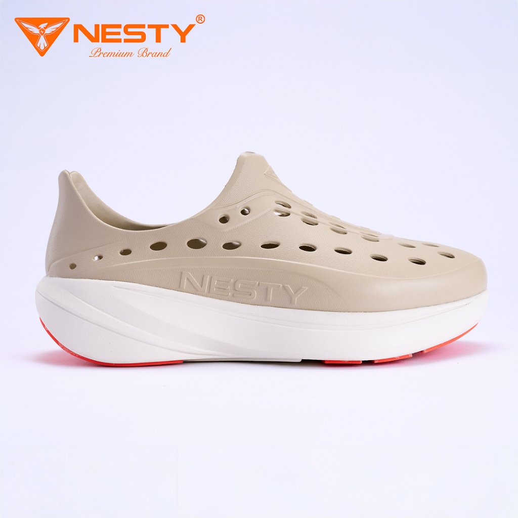( TẶNG CHARM) GIÀY THỂ THAO ĐÚC NGUYÊN KHỐI NHỰA EVA SIÊU NHẸ NHÃN HIỆU NESTY NE27