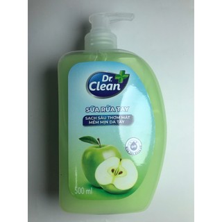 Nước rửa tay Dr.Clean 500ml - 1000ml Chính Hãng ( Bộ 2 Chai Tặng Bàn Chải )