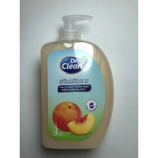 Nước rửa tay Dr.Clean 500ml - 1000ml Chính Hãng ( Bộ 2 Chai Tặng Bàn Chải )