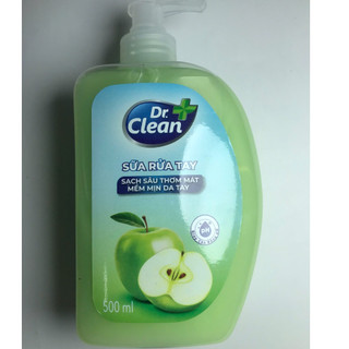 Nước rửa tay Dr.Clean 500ml - 1000ml Chính Hãng ( Bọ 2 Chai Tặng Bàn Chải )