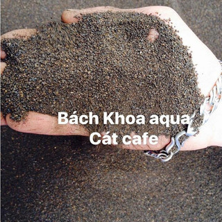 Cát cafe trải nền trang trí bể cá cảnh