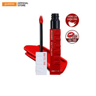 Son Kem Lì Maybelline Super Stay Matte Ink Lipstick (City Edition) 118 Dancer Cam Cháy 5ml