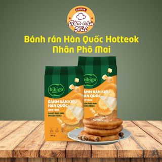   HOẢ TỐC  BÁNH RÁN HÀN QUỐC HOTTEOK NHÂN PHÔ MAI MOZZARELLA BIBIGO 280G - Giá Sỉ từ 3 gói 
