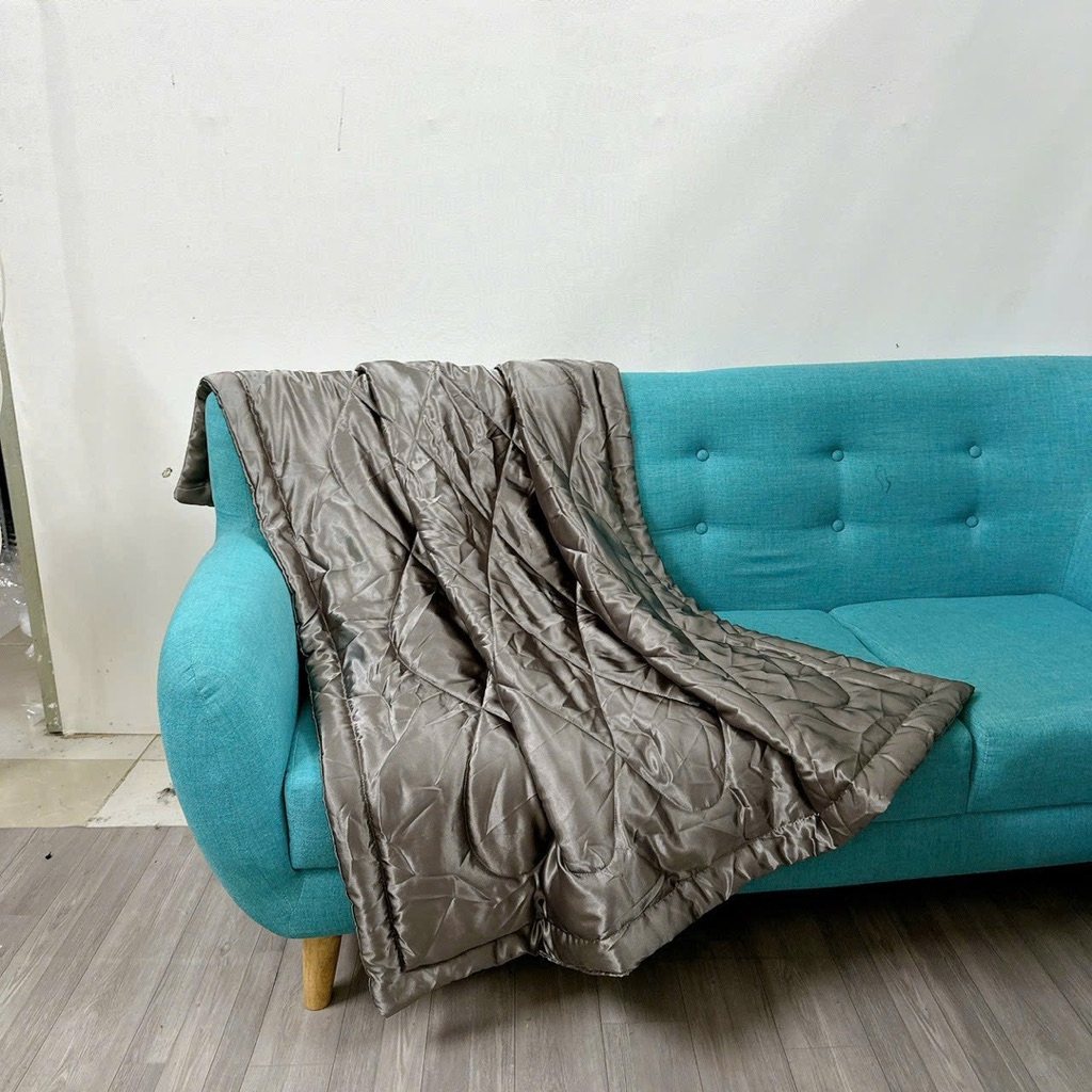 Mền chần bông vải phi lụa kích thước 2mx2m