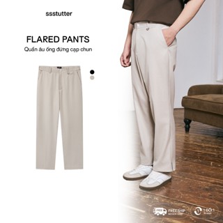 Quần âu cạp chun nam SSSTUTTER ống suông THE HOLIDAY FLARED TROUSERS