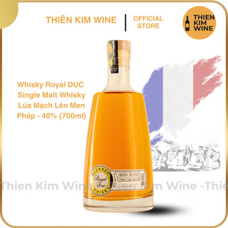 [Chính Hãng] - Rượu Whisky Single Malt Pháp Royal DUC - 700ml (40%)
