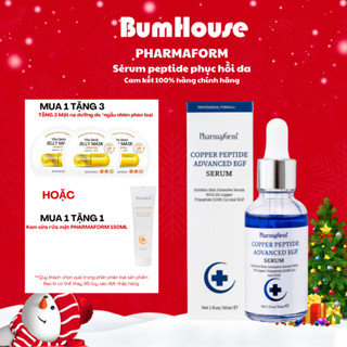 [Mua 1 tặng 2] Serum Pharmaform Copper Peptide Advance EGF - Tinh Chất Đồng Peptide Phục Hồi Da, Giảm Đỏ - 30ml