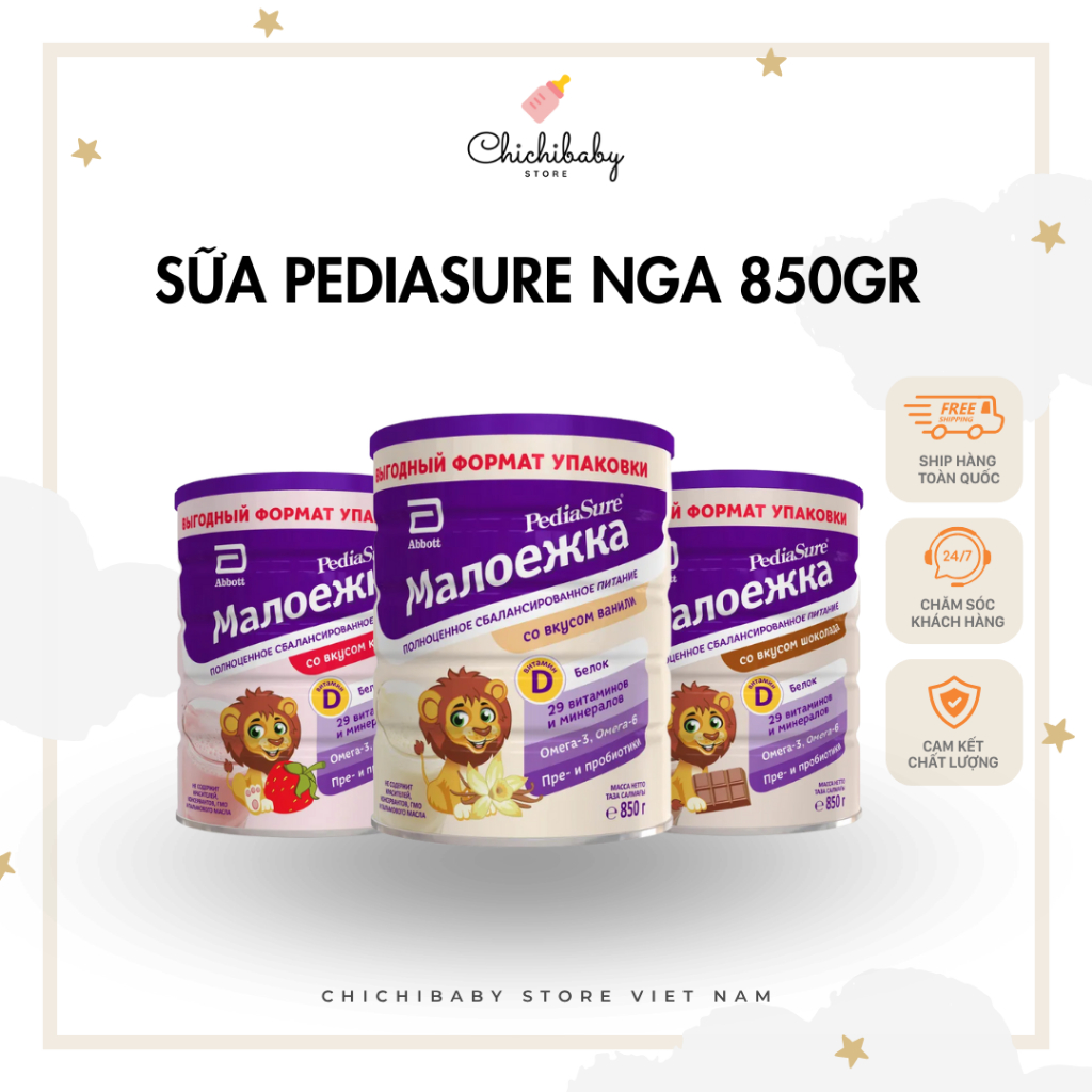 Sữa bột Pediasure Nga - 850g