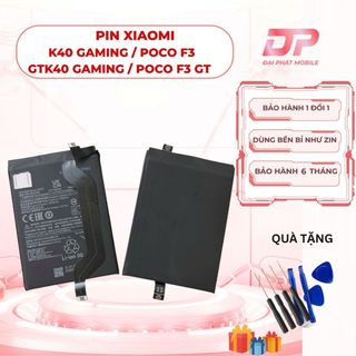  Pin BM56 sử dụng chung cho các mã xiaomi K40 GAMING   POCO F3 GT thay thế dễ lắp đặt tiện lợi. 