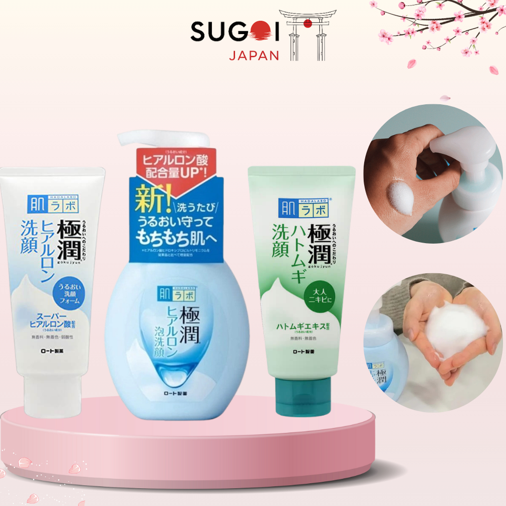 Sữa Rửa Mặt Hada Labo Nhật Bản 160ml Giúp Dưỡng Ẩm, Dưỡng Sáng Da