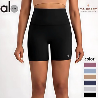  Quần Legging Đùi Nữ Cao Cấp Hãng AL0YOGA - Quần Tập Gym Cạp Cao Nâng Mông,Thoáng Mát,Nhanh Khô Tôn Dáng YS43W 