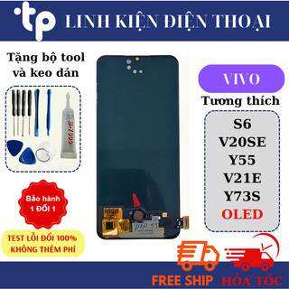 Màn hình Vivo S6/ V20SE/ Y55/ V21E/ Y73S OLED (Tặng keo dán và bộ sửa, chọc sim)···