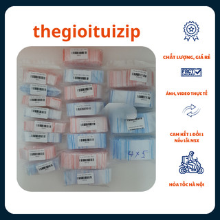 100 chiếc Túi zip mini đựng vòng, trang sức, đá quý vietbuy