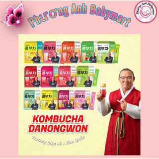  ComBo 20 Trà Kombucha vị Bưởi Danongwon Dalily Kombucha TẶNG BÌNH  5Gx20 Gói  