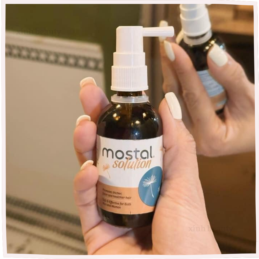 Serum Mọc Tóc Mostal Solution Ngăn Gãy Rụng Dưỡng Tóc Dài Nhanh 50ml