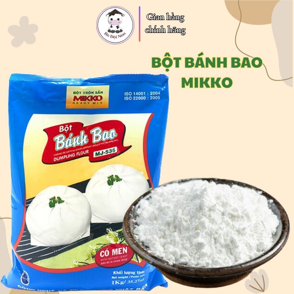 Bột Bánh Bao hiệu MIKKO 1kg