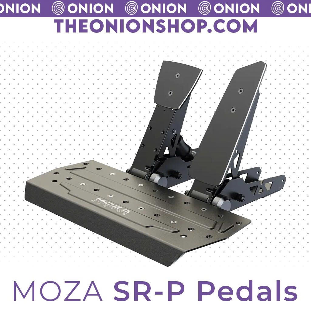 MOZA SR-P Pedals - Bàn đạp mô phỏng ga và phanh SR-P Moza