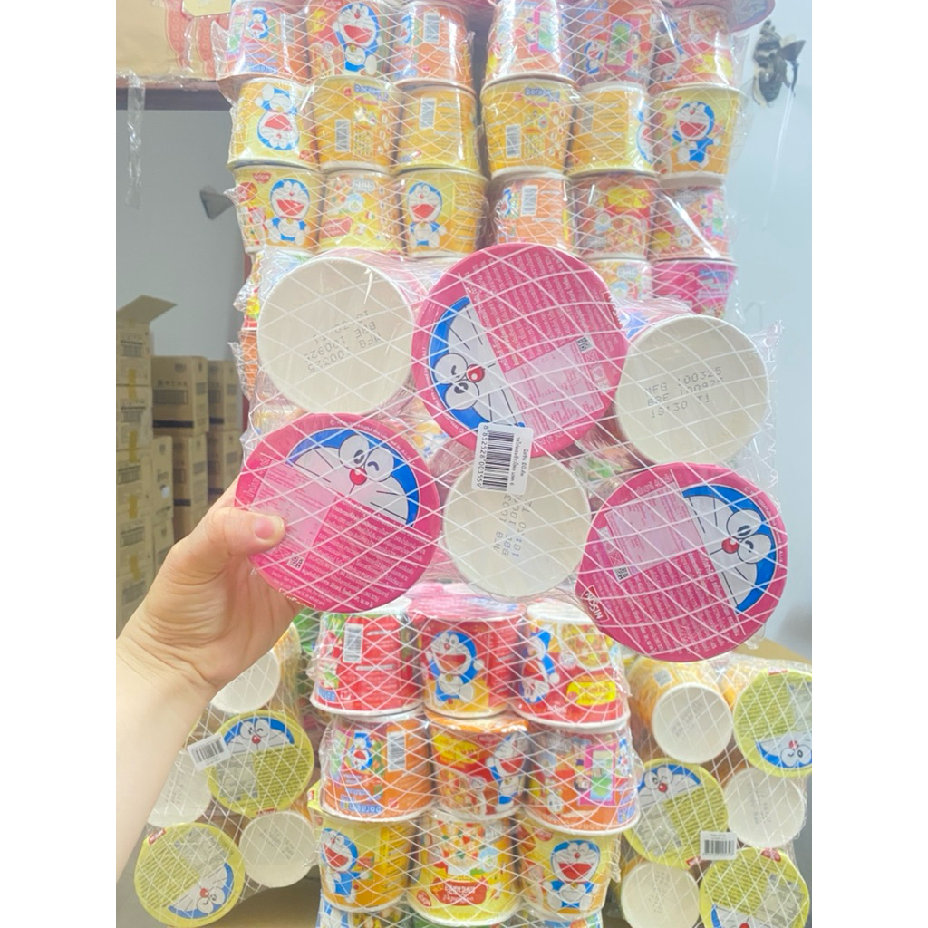 Combo 6 Ly Mì Tôm trẻ em Doremon Thái Lan nội địa date mới nhất