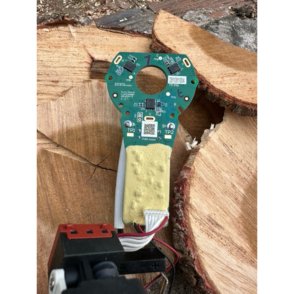 Mạch mới thay khoan vít RYOBI HP Sub compact.