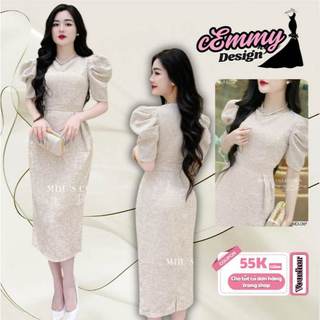 [MIỄN SHIP] MDU3655 váy thiết kế sang chảnh, thanh lịch, chất liệu dạ Tweed cao cấp, dày dặn, hàng 2 lớp, không nhăn.