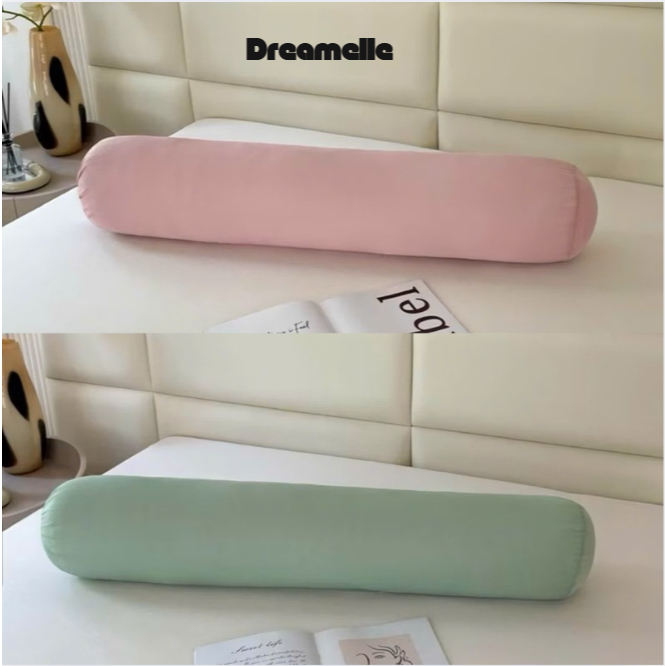 Gối ôm 100% Cotton Tici + Ruột bông gòn cao cấp chất liệu mát vải dầy dặn thoáng khí 35x105cm vỏ gối ôm siêu xinh
