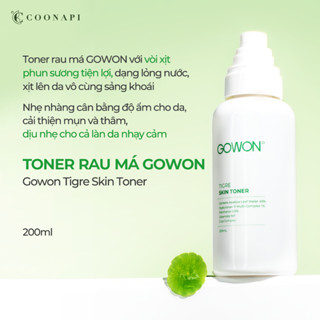   GOWON  Toner Rau Má Gowon Tigre Skin Toner 200ml 