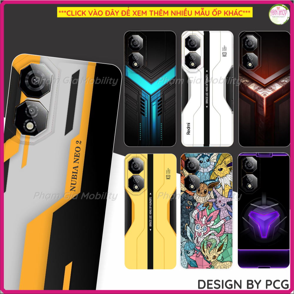Ốp lưng dành cho ZTE Nubia Neo 2 5G Neo2/ Neo3 3 GT dẻo in hình công nghệ, gaming, nhiều mẫu thiết k