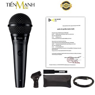 [Chính Hãng] Mic Shure PGA58-QTR Có Dây Cầm Tay Vocal Microphone Karaoke PGA58QTR Micro PGA58