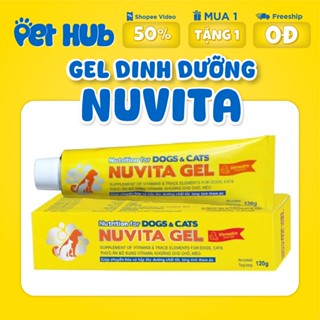 [CHÍNH HÃNG] Gel Dinh Dưỡng VEMEDIM NUVITA GEL Bổ Sung Vitamin, Khoáng, Dành Cho Mèo, Chó Biếng Ăn